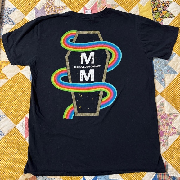 Modest Mouse Psychedelic Golden Casket Band Tour Shirt Large Double Sided - Picture 1 of 6